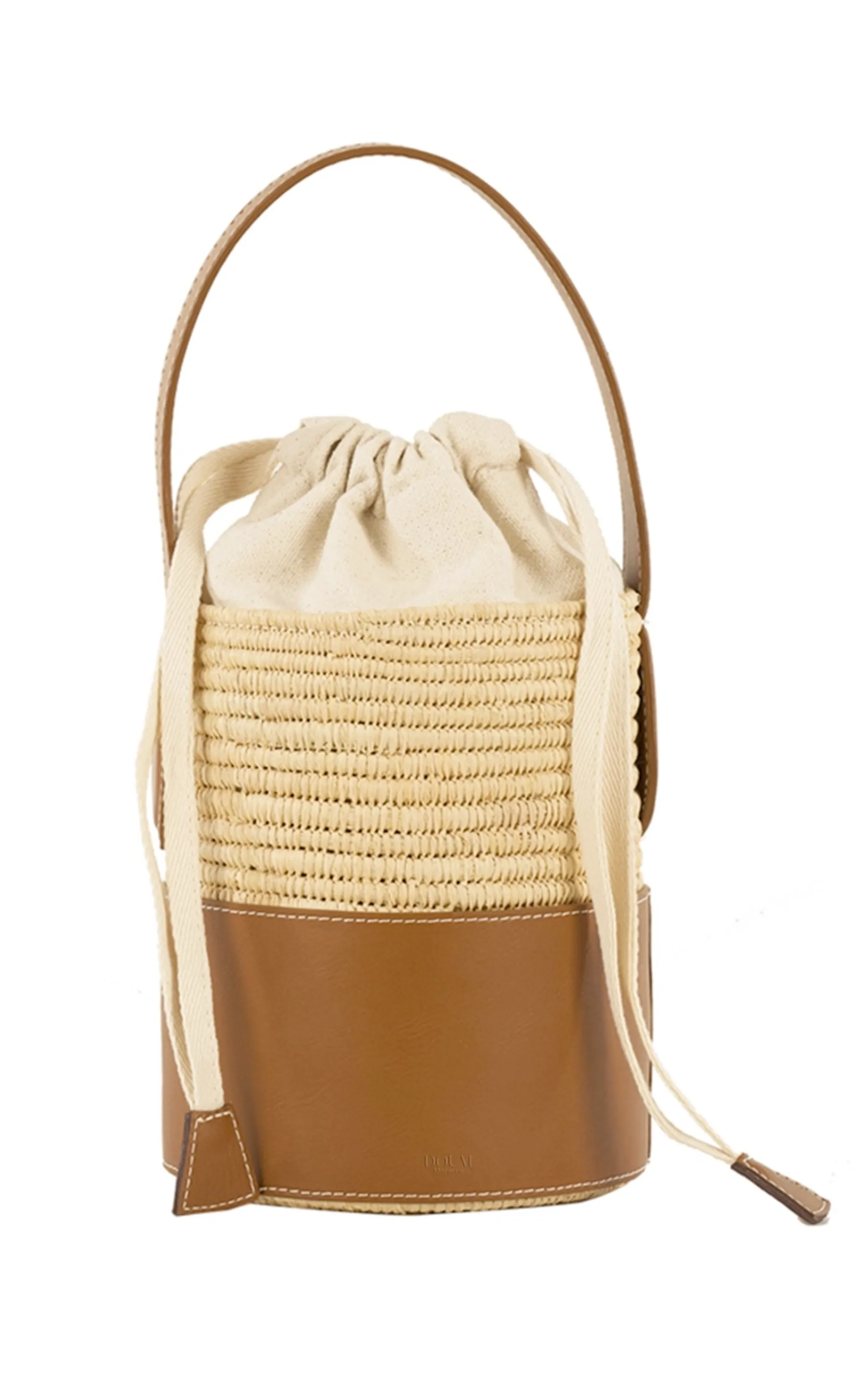 Fati Raffia Bucket Bag