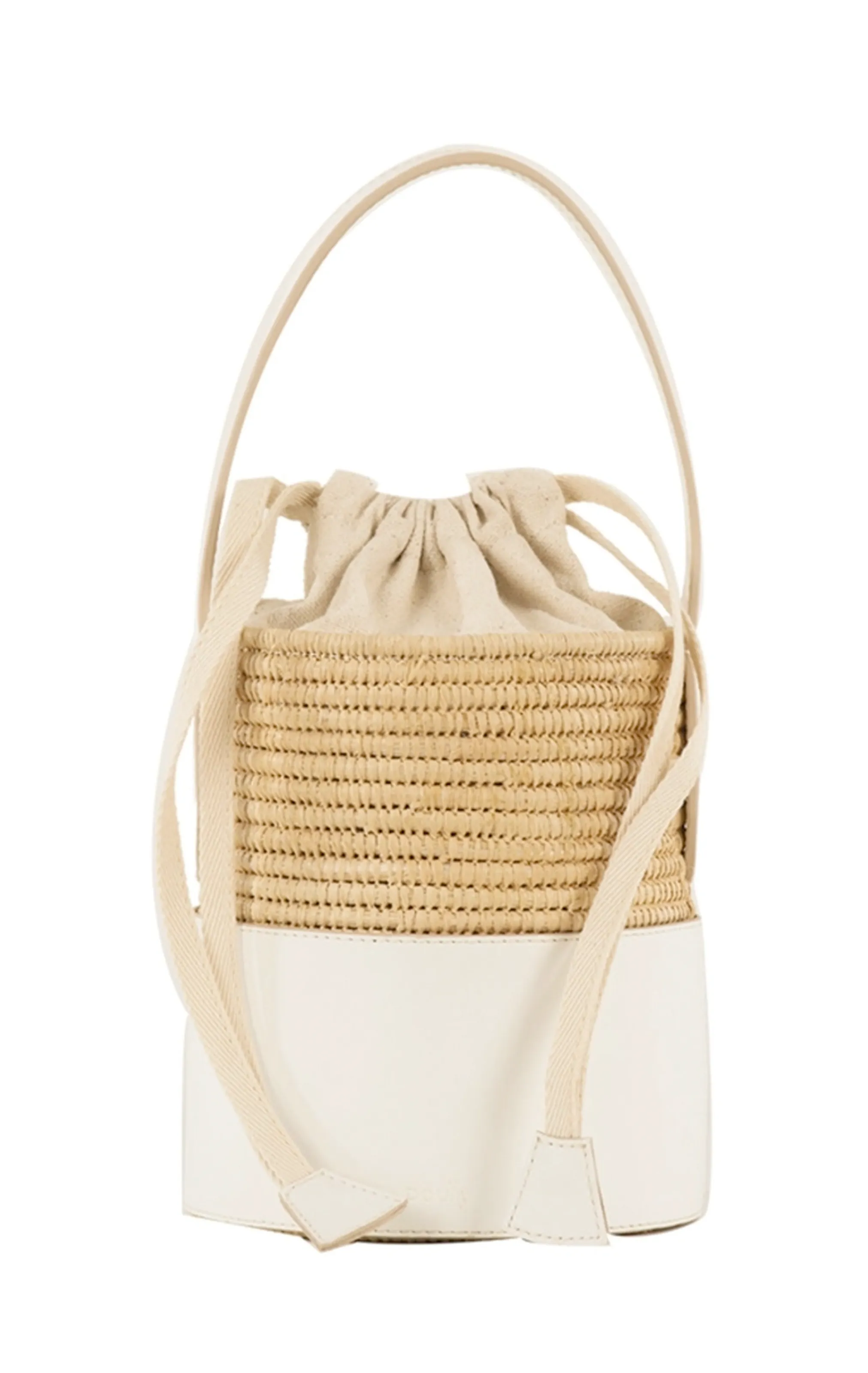 Fati Raffia Bucket Bag