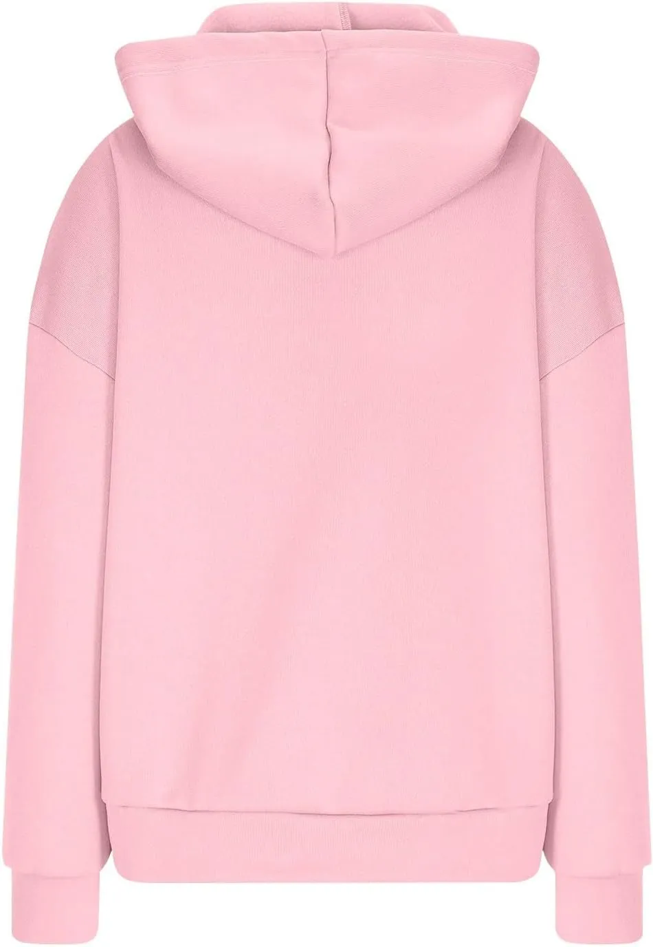 Fleece Hoodies for Women Baggy Drop Shoulder Oversized Sweatshirt Trendy Y2K Hoodie Casual Pullover Tops with Pockets
