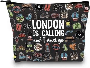 GJTIM London Getaway Weekend Gift England UK Travel Souvenir Accessories Bag Toiletry Bag