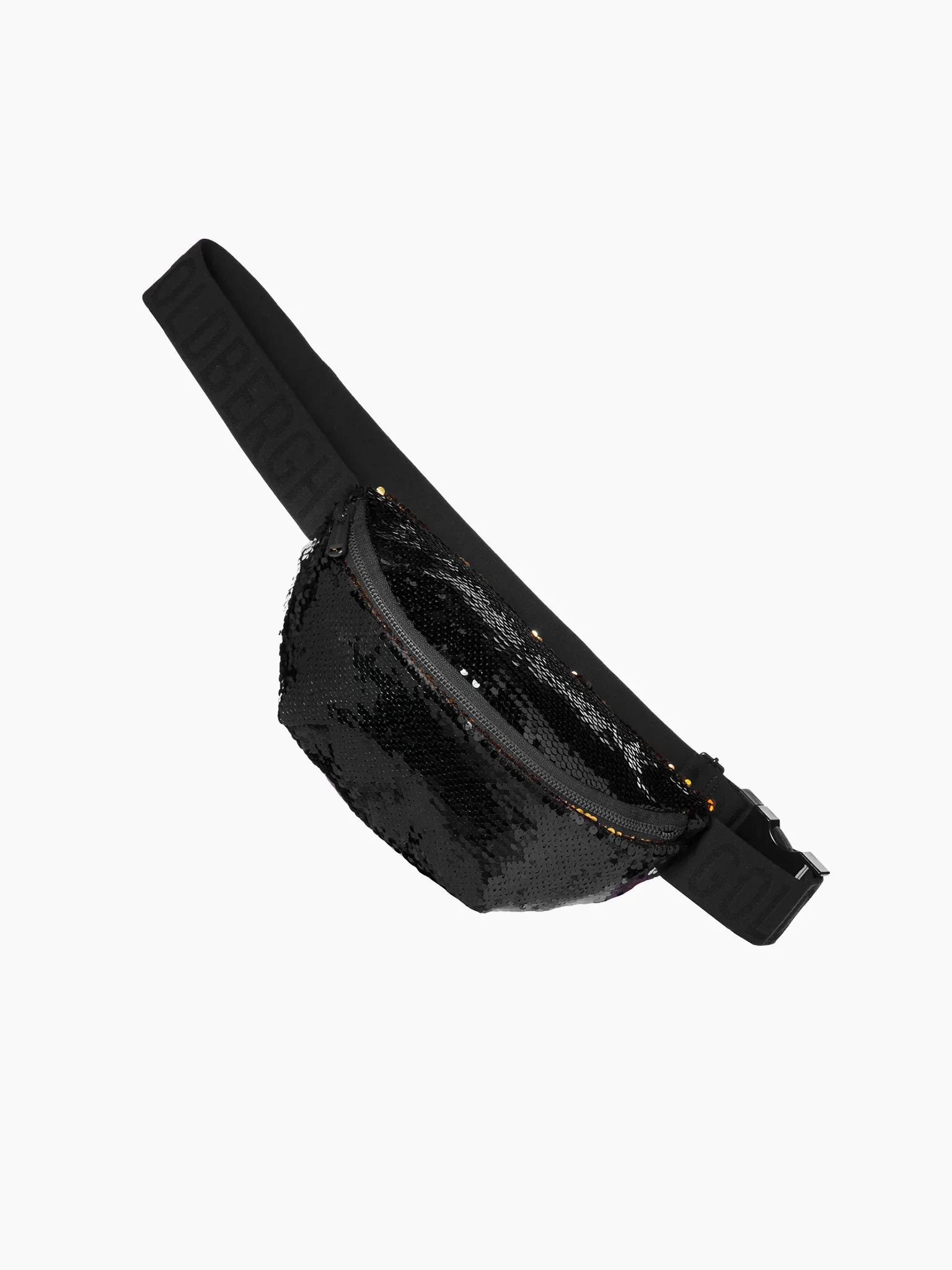 Glitter Fanny Pack  - Black