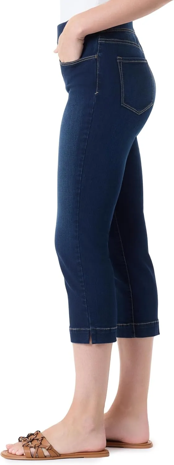 Gloria Vanderbilt Women's Amanda Pull on Capri Standard