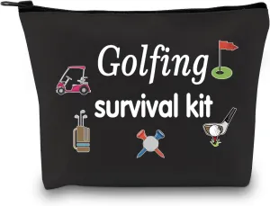 Golfing Survival Kit Makeup Bag Golfing Gift Golf Accessories Gift for Mom Golfer Humor