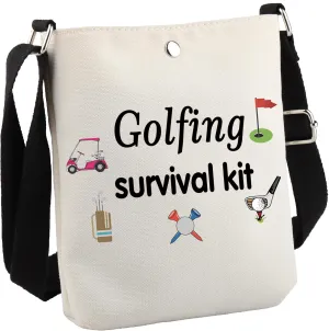 Golfing Survival Kit Makeup Bag Golfing Gift Golf Accessories Gift for Mom Golfer Humor