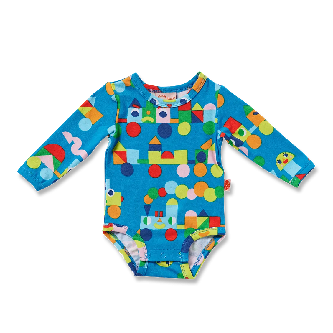 Halcyon Nights Long Sleeve Bodysuit - Rainbow Express