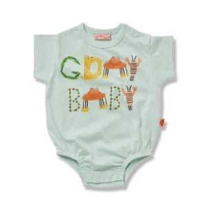 Halcyon Nights Short Sleeve Bodysuit - Gday Baby