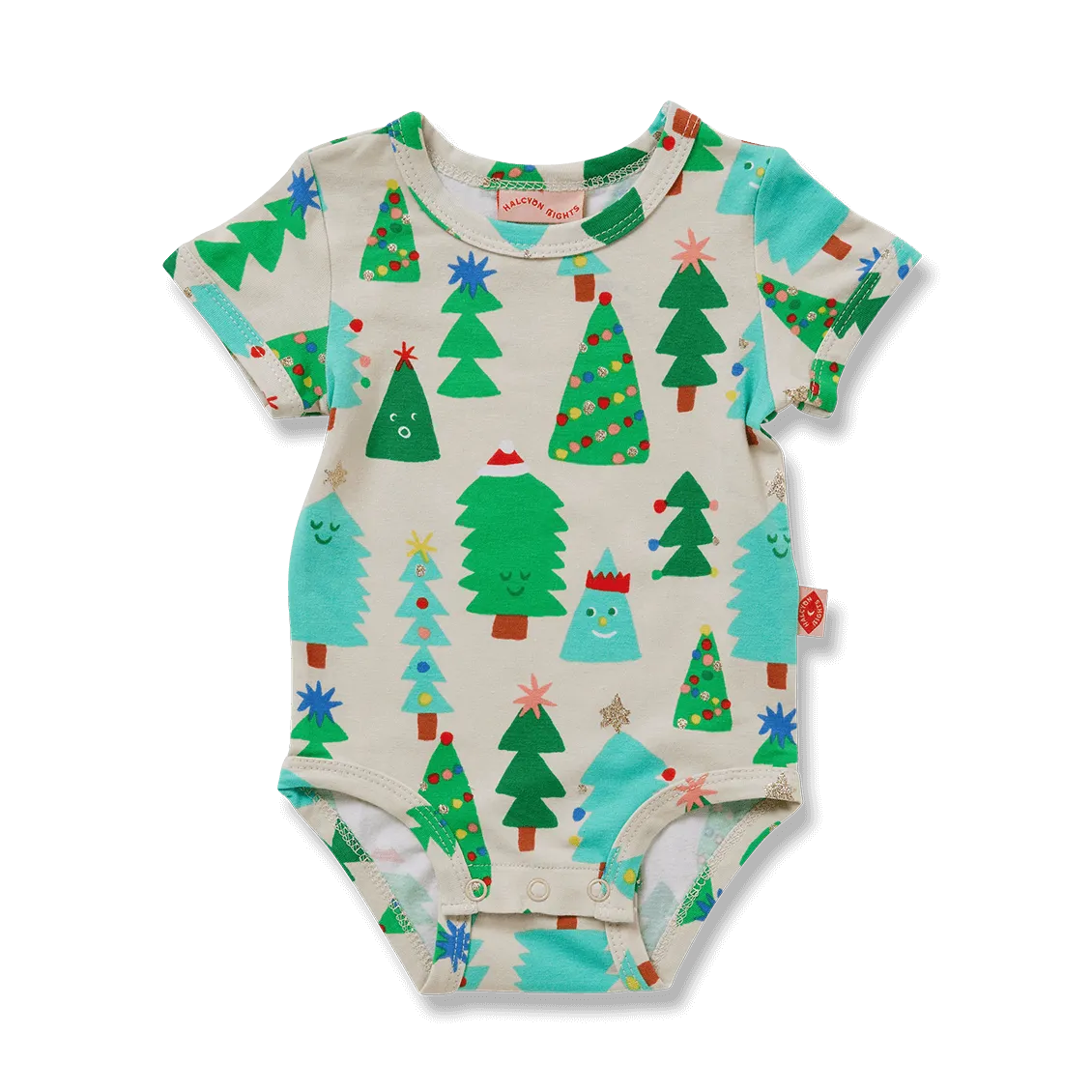 Halcyon Nights Short Sleeve Bodysuit - Twinkle Twinkle