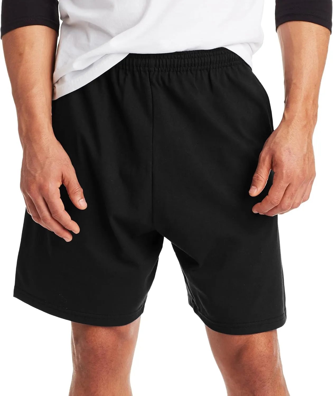 Hanes Men's Jersey Cotton Short with Pocket
