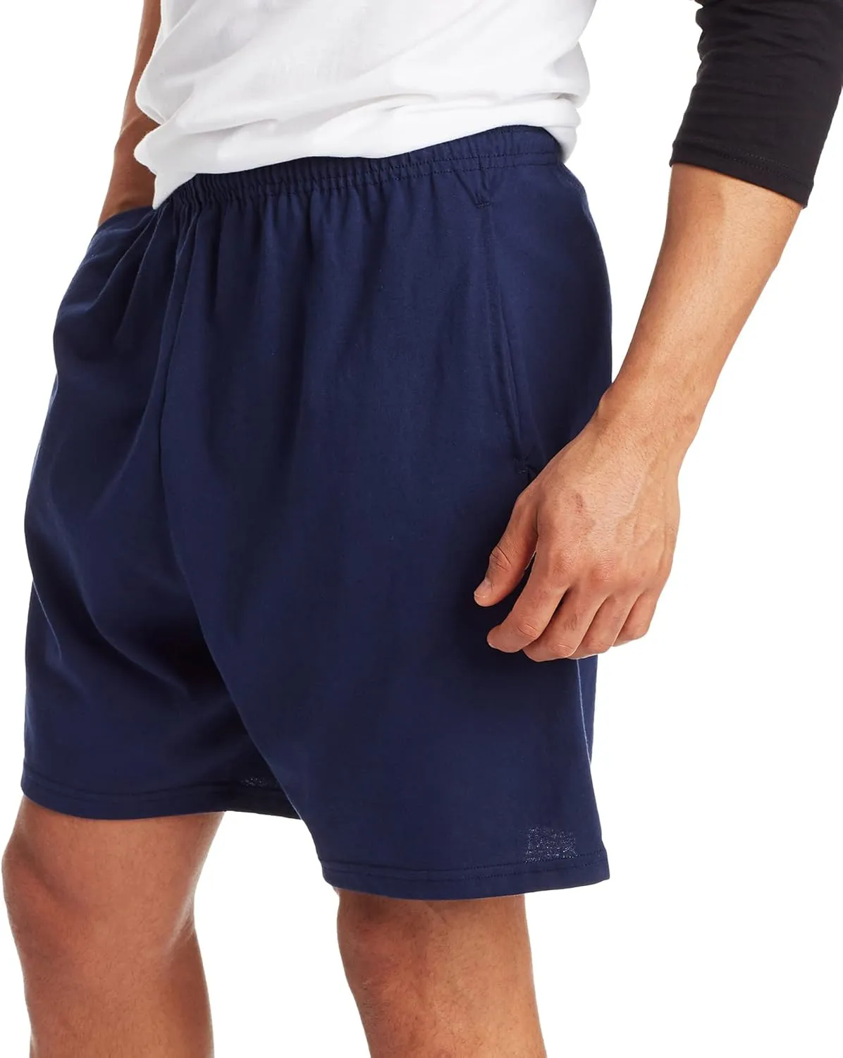 Hanes Men's Jersey Cotton Short with Pocket