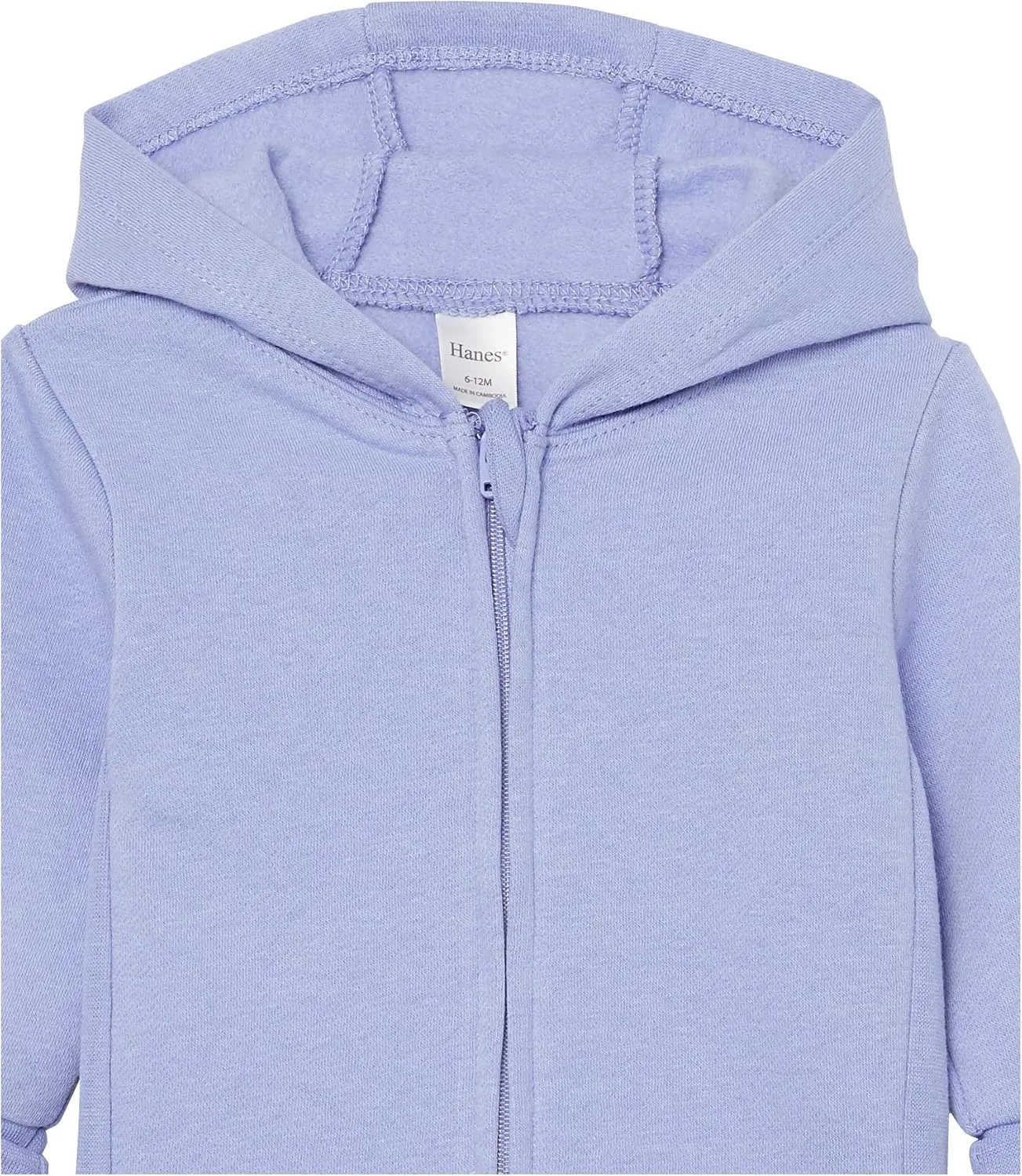 Hanes, Zippin Soft 4-way Stretch Fleece Hoodie, Babies and Toddlers