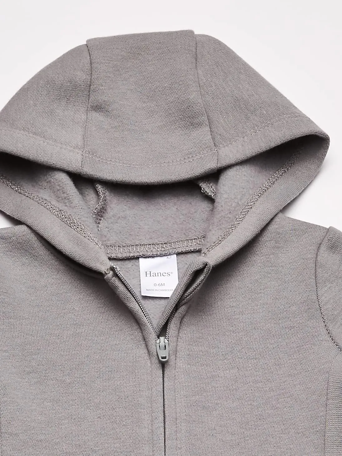 Hanes, Zippin Soft 4-way Stretch Fleece Hoodie, Babies and Toddlers