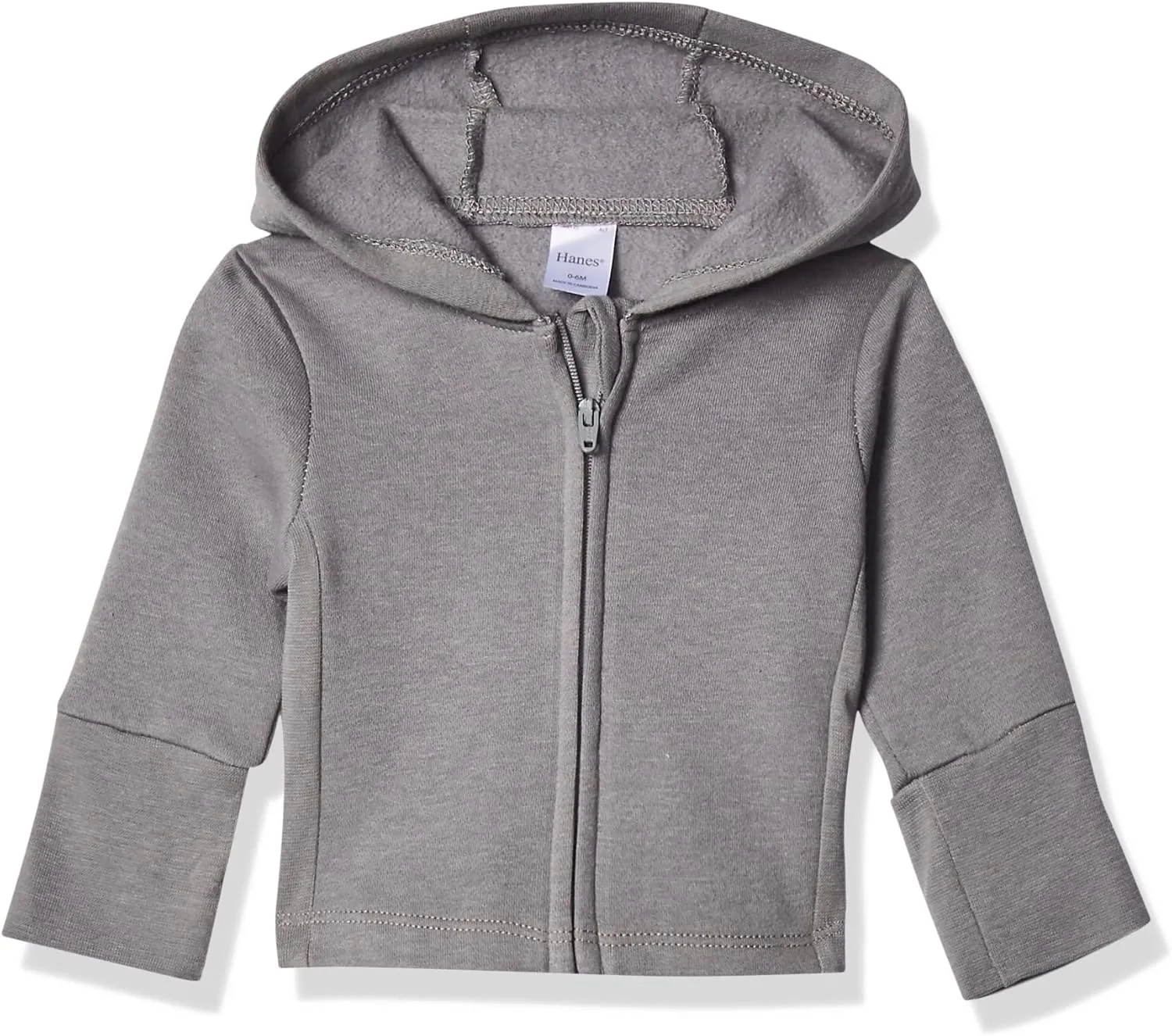 Hanes, Zippin Soft 4-way Stretch Fleece Hoodie, Babies and Toddlers