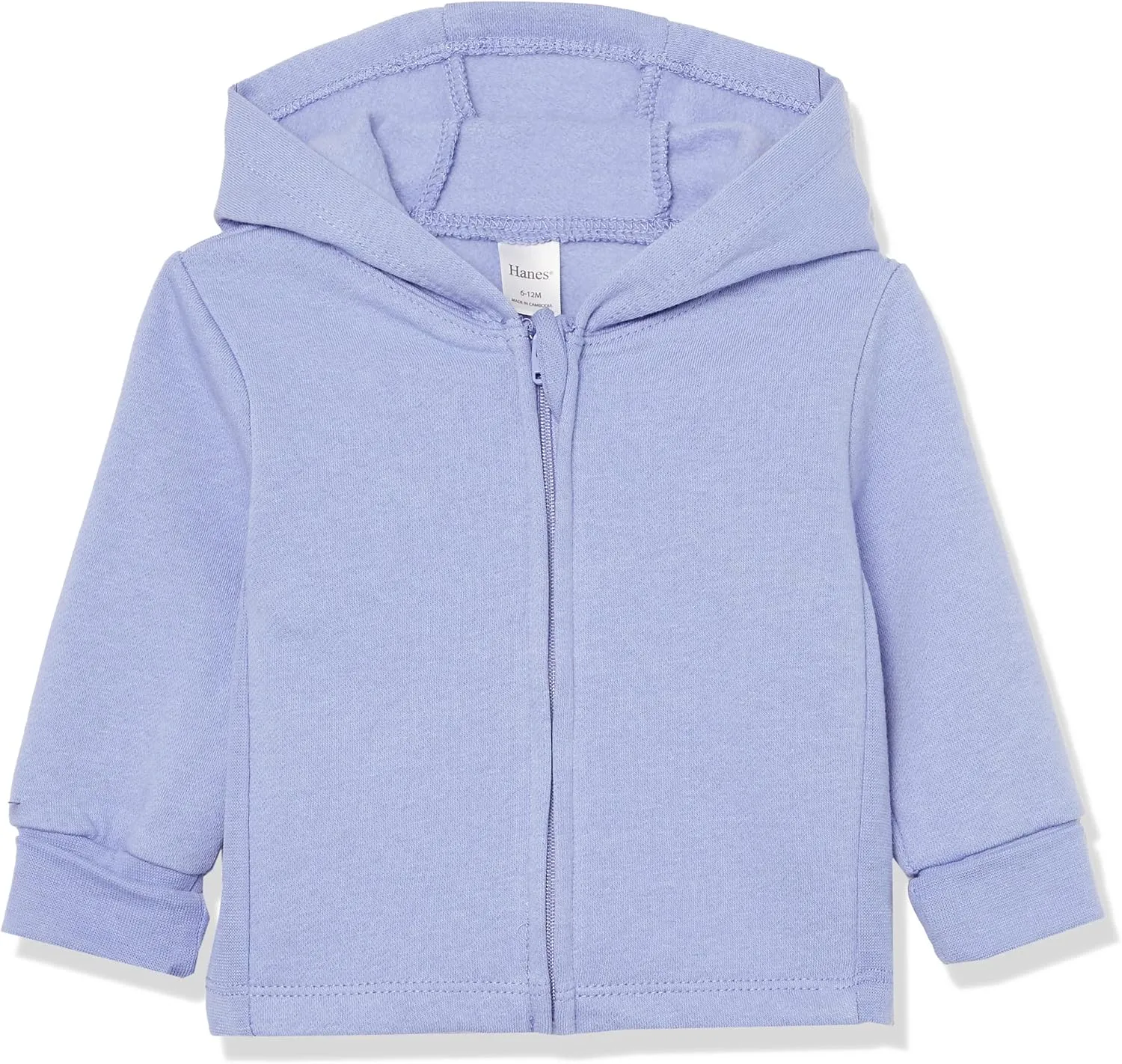 Hanes, Zippin Soft 4-way Stretch Fleece Hoodie, Babies and Toddlers