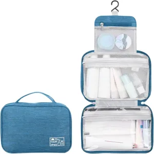 Hanging Toiletry Travel Bag,10" X 6.5" Makeup Bag,Large Capacity Foldable Portable Travel Bag for Toiletries,Waterproof Cosmetic Travel Bag,Travel Essentials