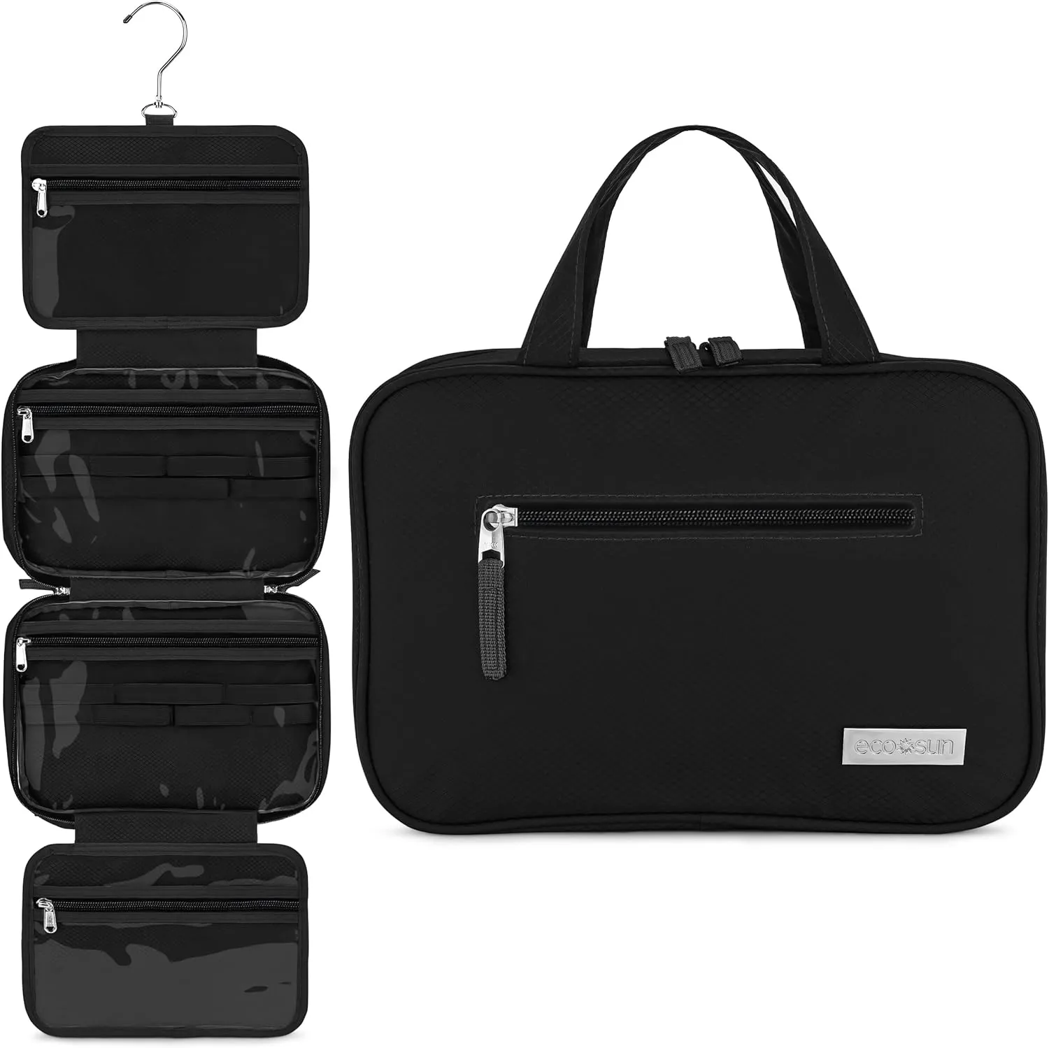 Hanging Travel Toiletry Bag  Designed in Hawaii  Water-resistant Travel Organizer for Bathroom Accessories