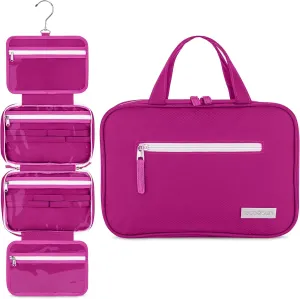 Hanging Travel Toiletry Bag  Designed in Hawaii  Water-resistant Travel Organizer for Bathroom Accessories