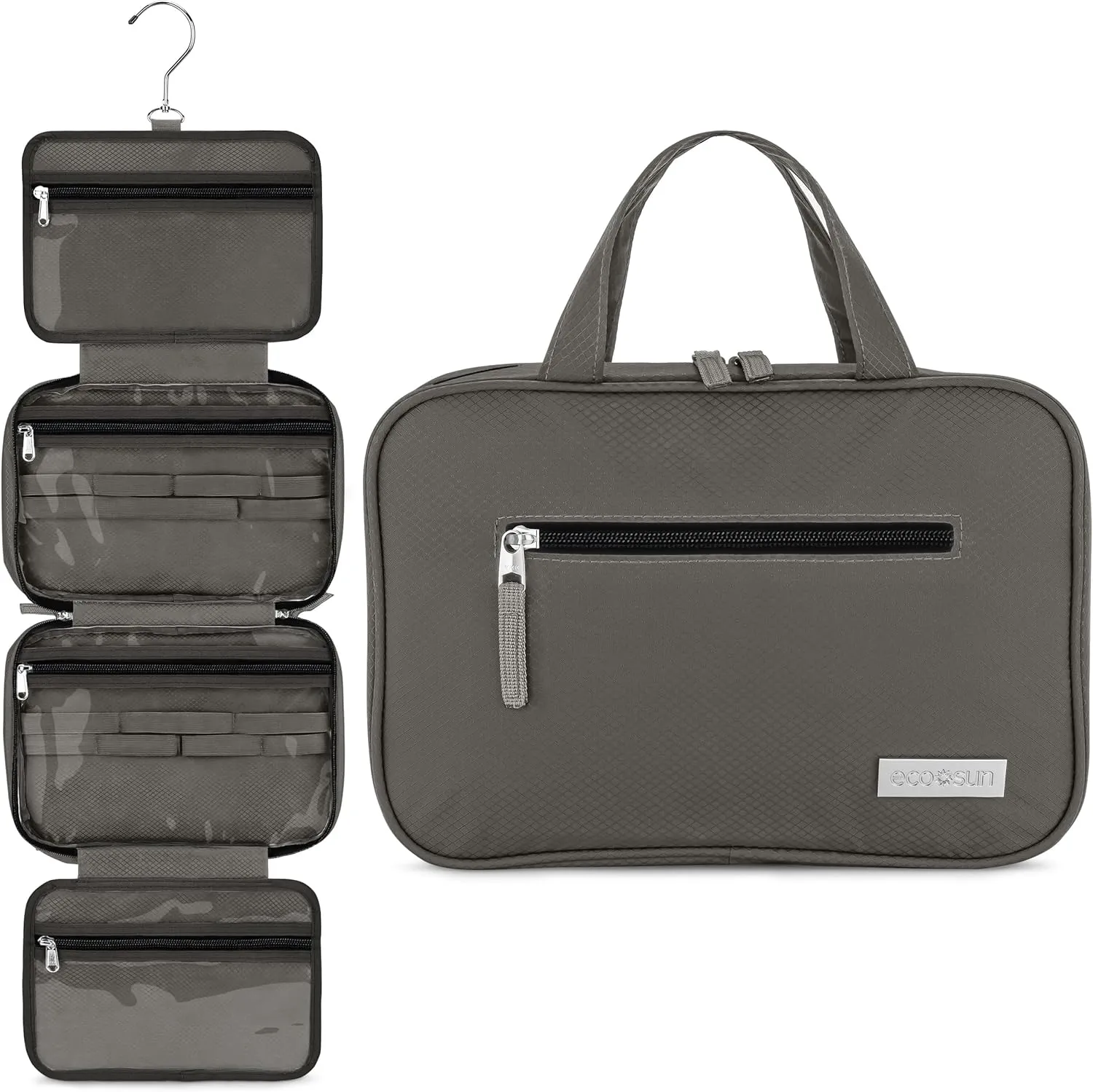 Hanging Travel Toiletry Bag  Designed in Hawaii  Water-resistant Travel Organizer for Bathroom Accessories