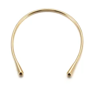 High polished solid necklace-NSSN808STGC