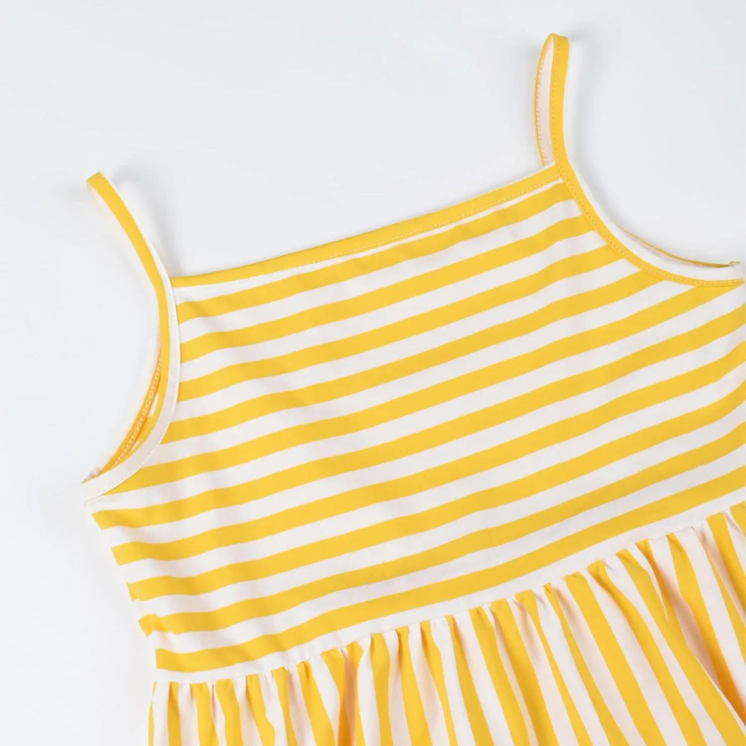 HILEELANG Girl Short Sleeve Dress Summer Cotton Casual Tunic Shirt Twirly Basic Skater Dress