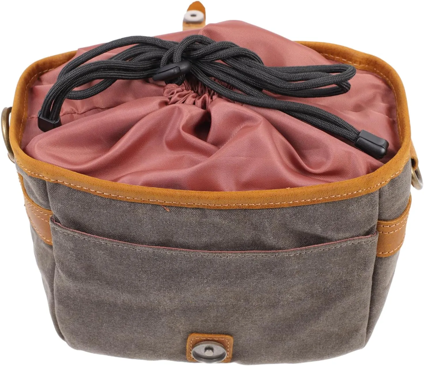 Homoyoyo Ergonomic Camera Bag for Outdoor Made of Canvas Protects Slr Camera Accessories