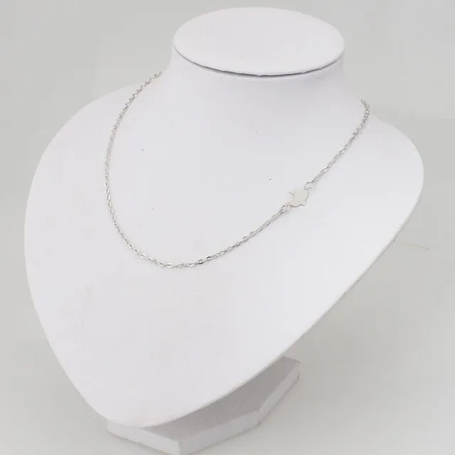 Infinity Cross Silver Chain