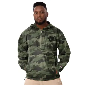Just FLO With It Embroidered Champion Jacket (Black)