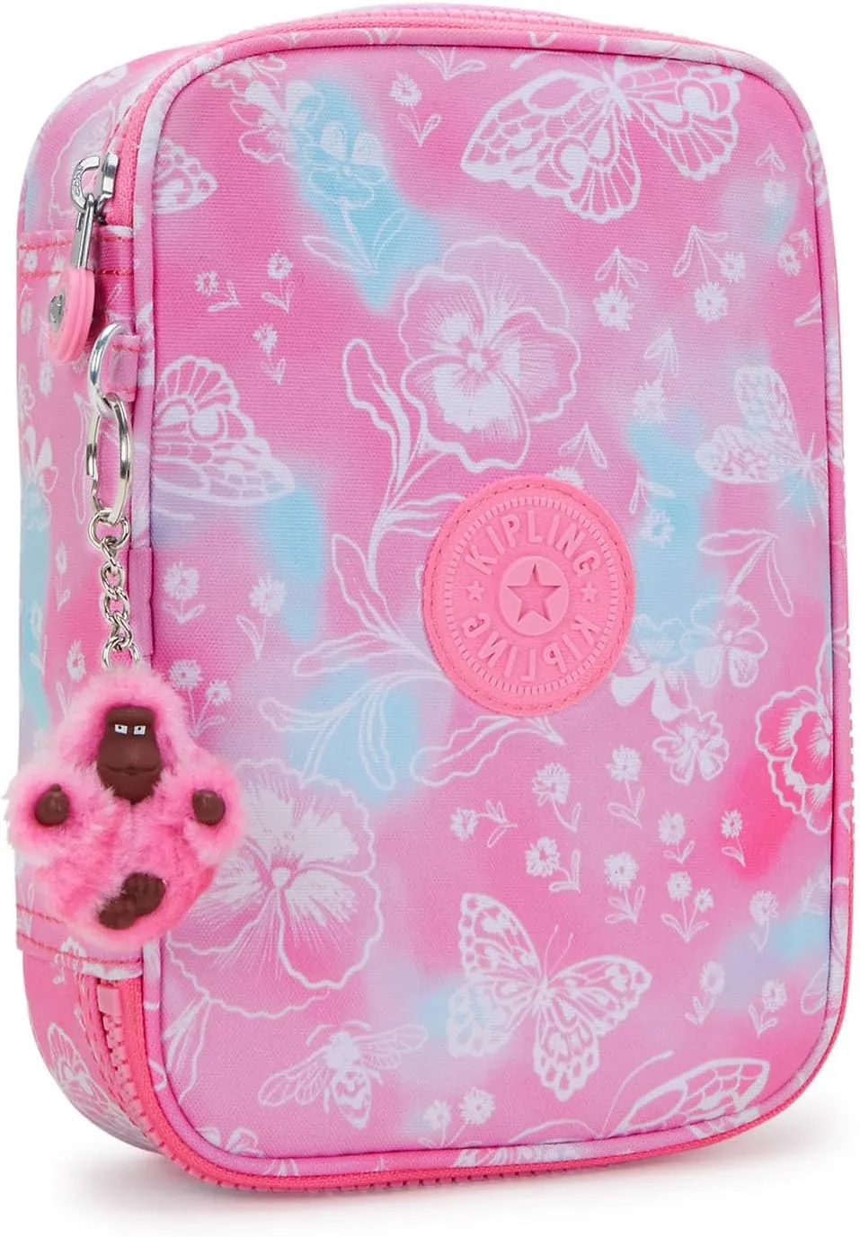Kipling Women's 100 Pens Printed Case, Organize Accessories, Art Supplies, Makeup, Travel Organizer