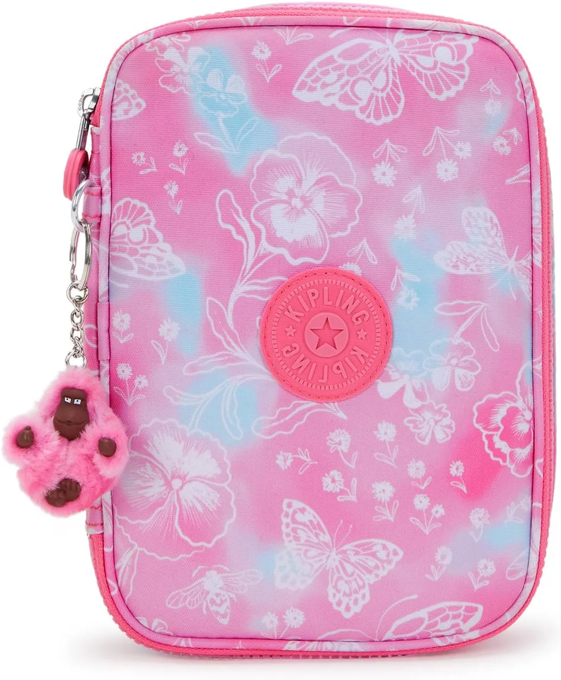 Kipling Women's 100 Pens Printed Case, Organize Accessories, Art Supplies, Makeup, Travel Organizer