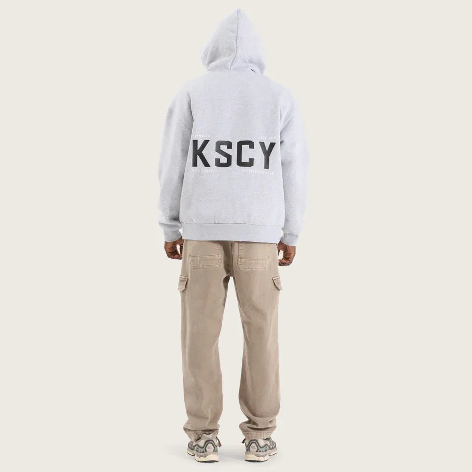 Kiss Chacey Paladin Relaxed Hoodie - Grey Marle
