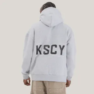 Kiss Chacey Paladin Relaxed Hoodie - Grey Marle