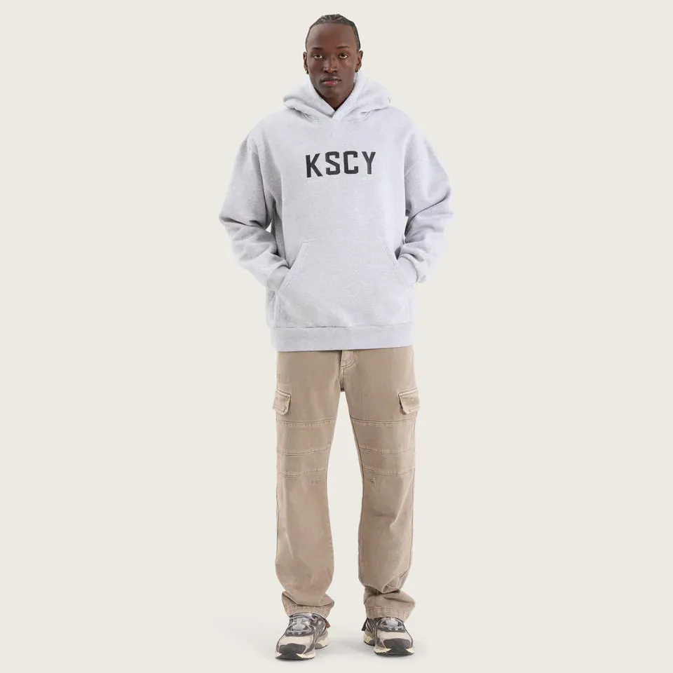 Kiss Chacey Paladin Relaxed Hoodie - Grey Marle