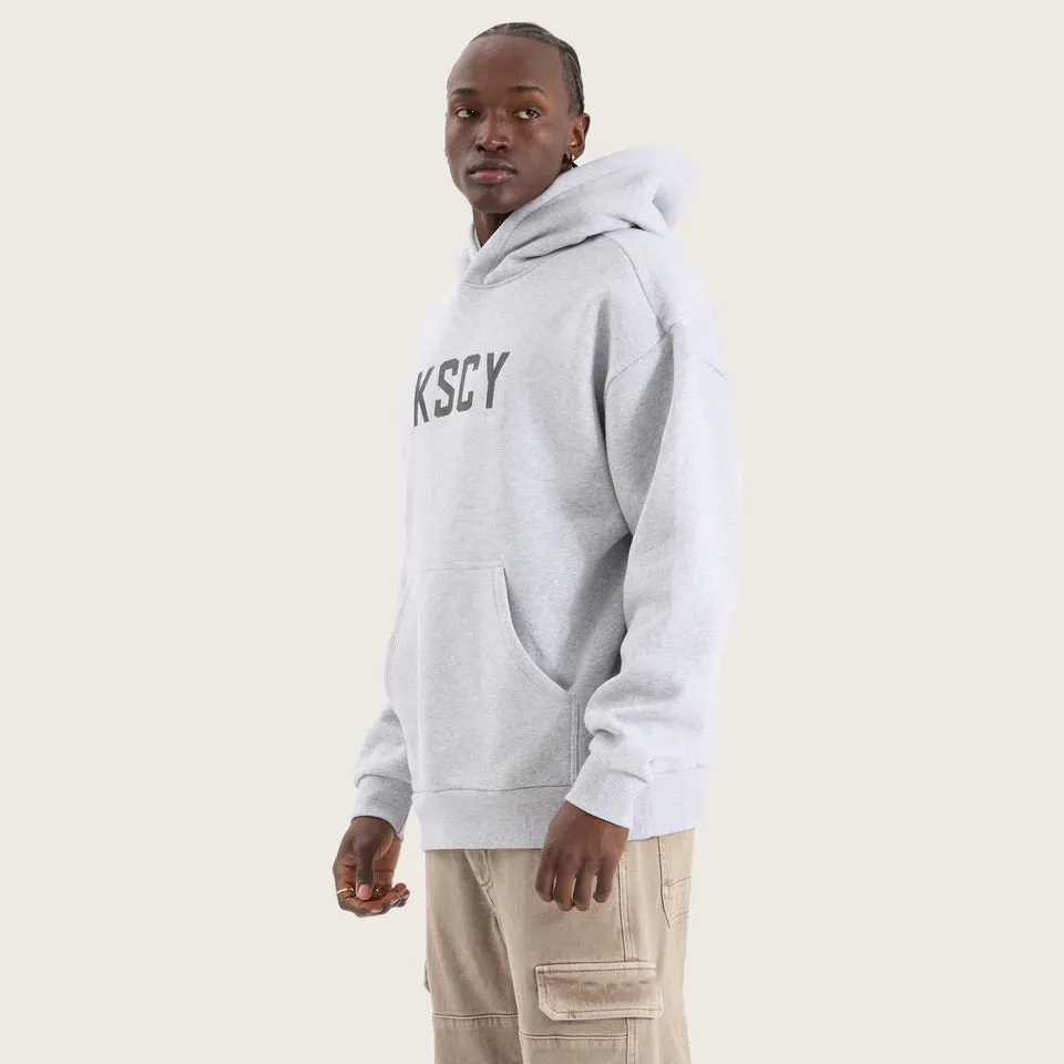 Kiss Chacey Paladin Relaxed Hoodie - Grey Marle