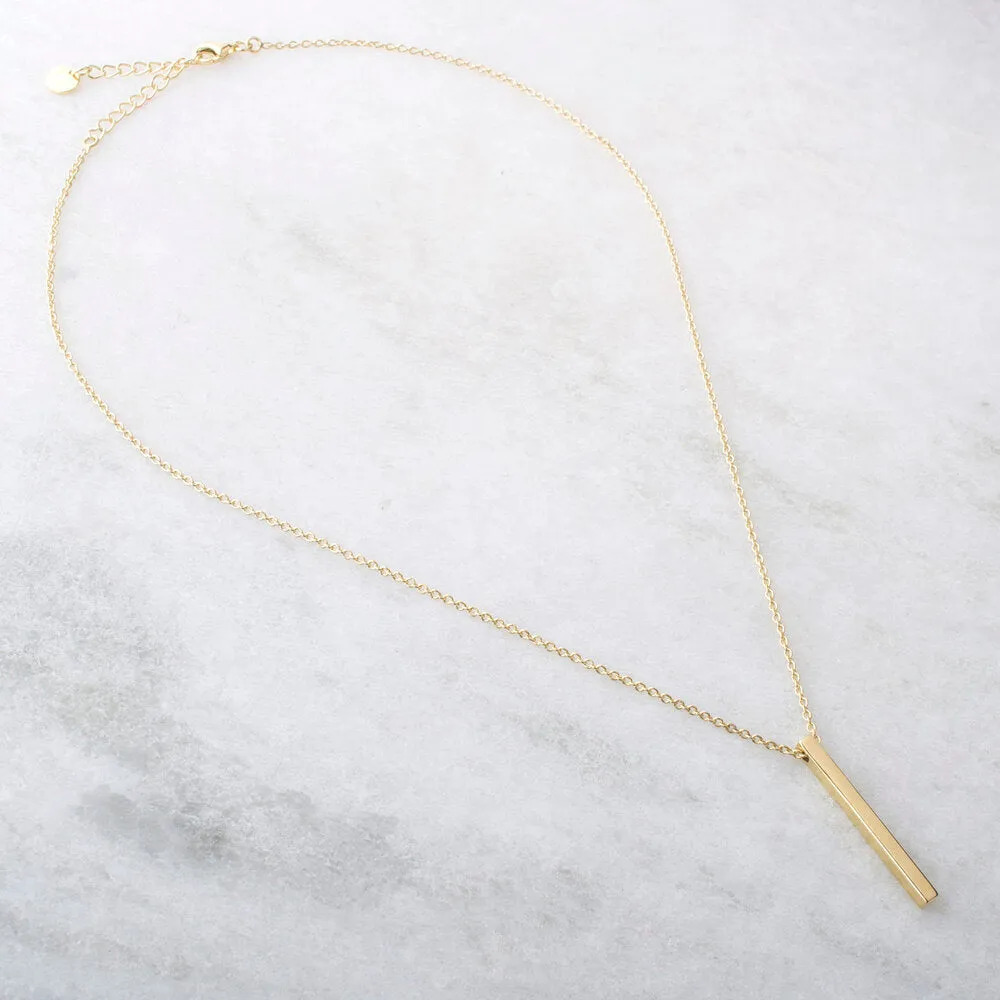 Larissa Necklace, Gold Vermeil