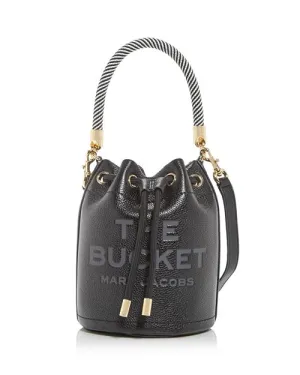 Leather bucket bag MARC JACOBS, Black
