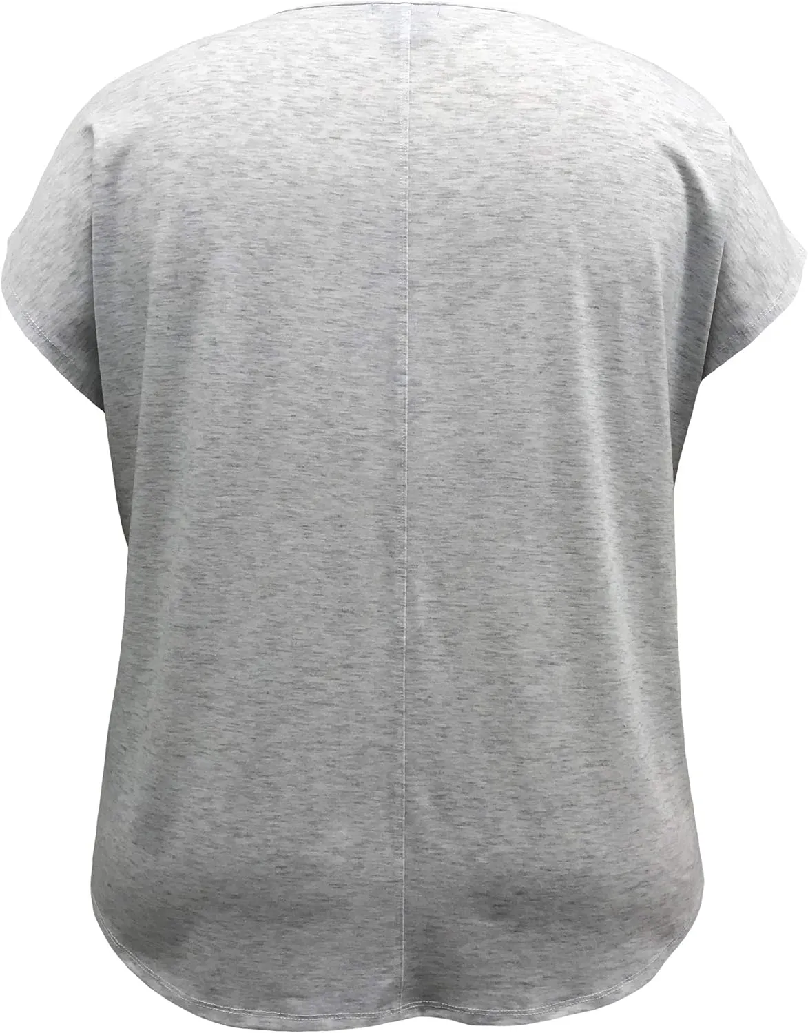 LEEBE Women and Plus Size Crew Neck Dolman Short Sleeve Print Top (Small-5X)