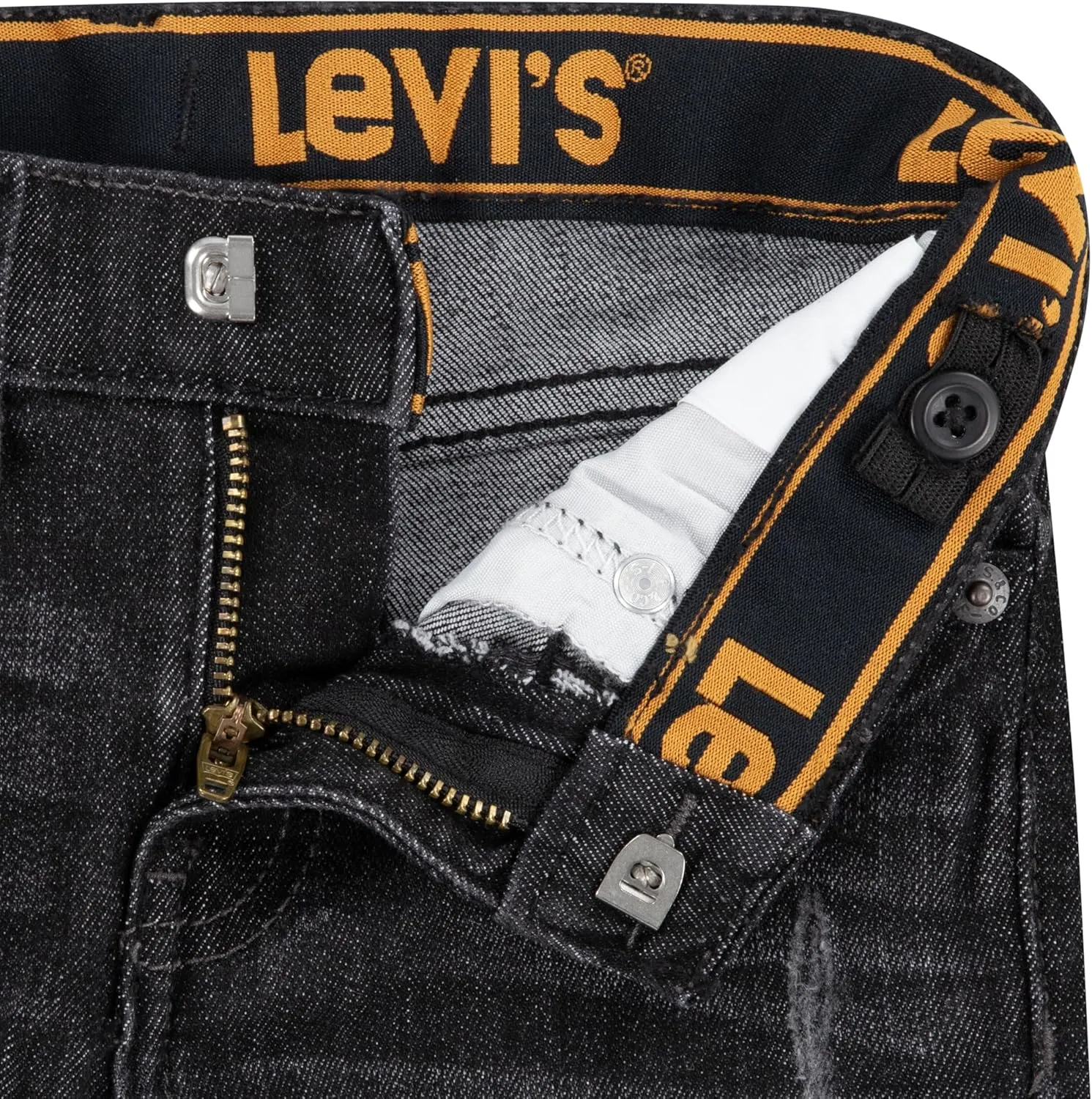Levi's Boys' 510 Skinny Fit Destructed Jeans
