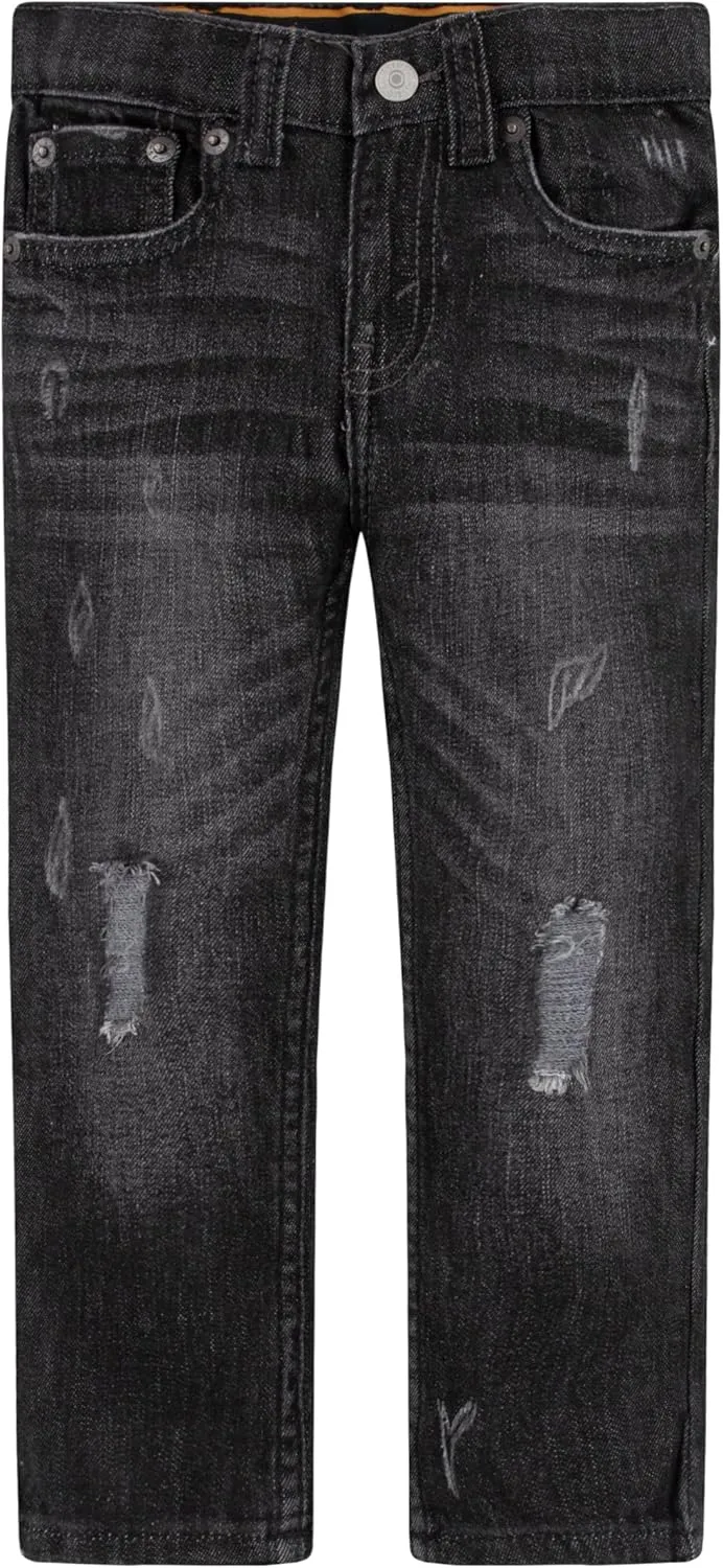 Levi's Boys' 510 Skinny Fit Destructed Jeans