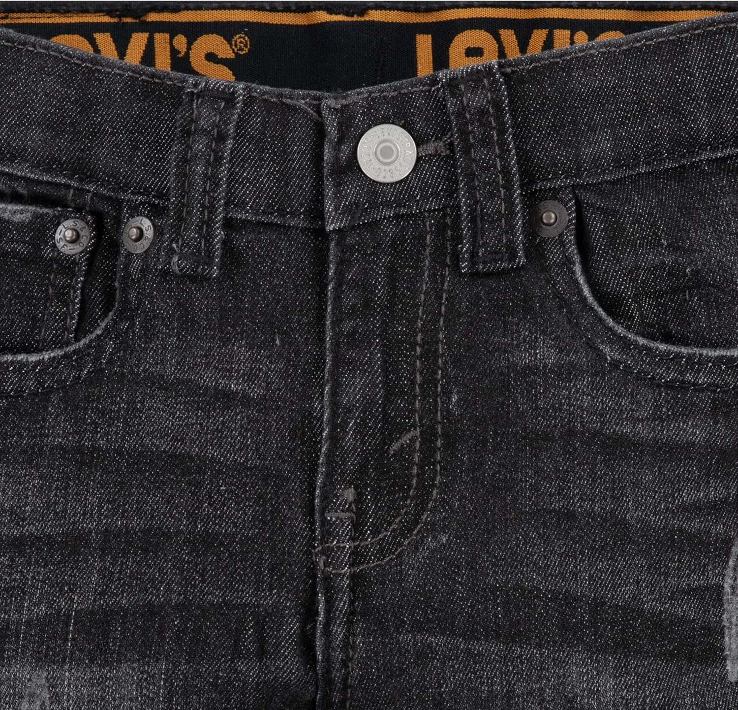 Levi's Boys' 510 Skinny Fit Destructed Jeans