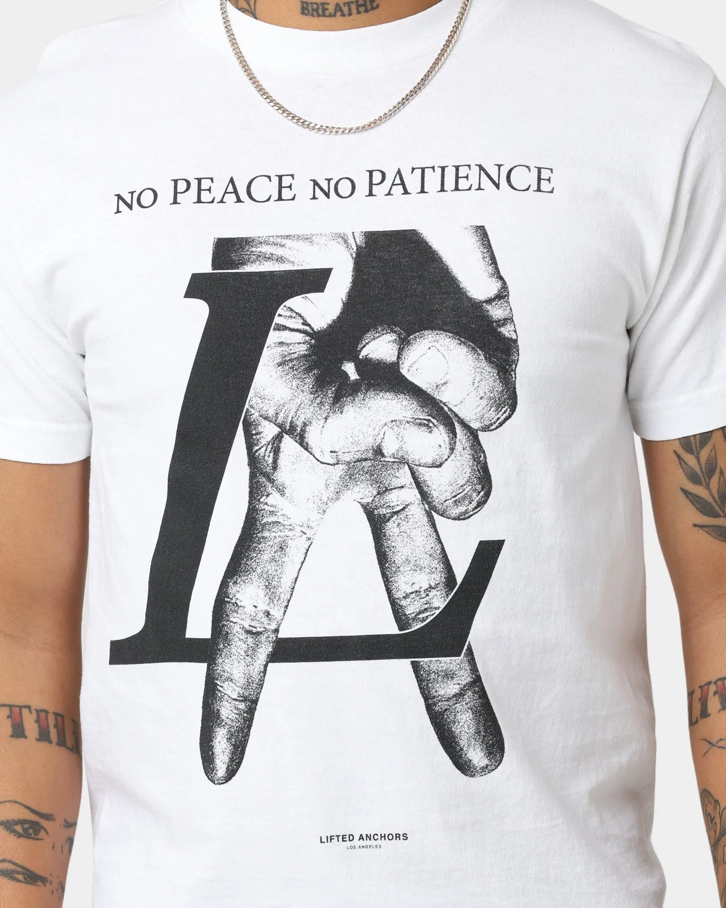 Lifted Anchors Louis T-Shirt White