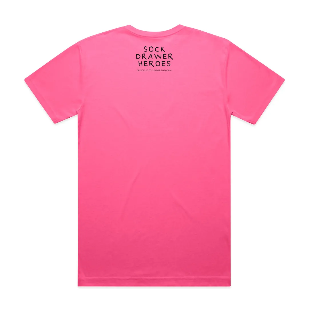 *Limited Edition* SDH 'Protect Trans Kids' T-Shirt - Pink