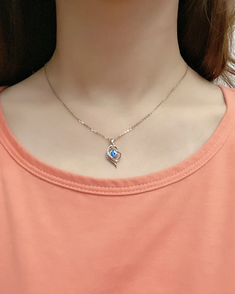 Loverain-Necklaces jewelry , Crystal Pendant Necklace, for laday Jewelry Gifts