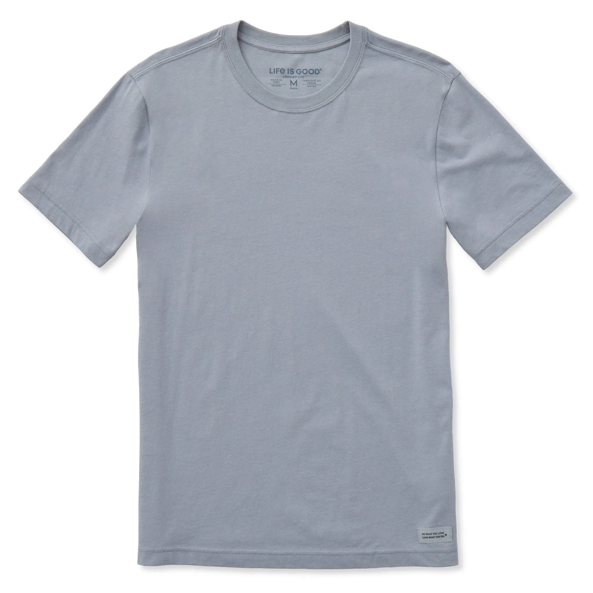Men's Solid Short Sleeve Crusher-LITE Slim Fit Tee