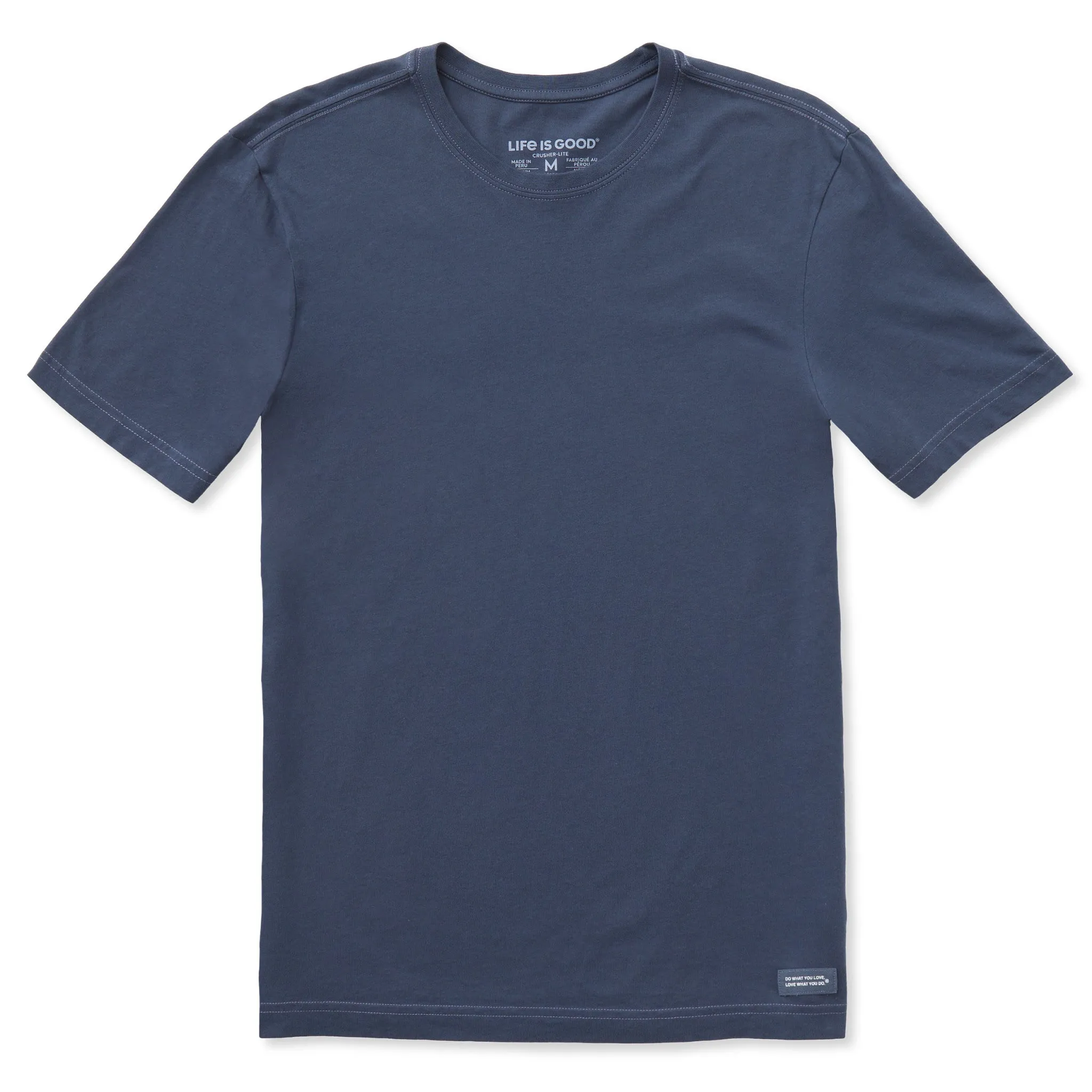 Men's Solid Short Sleeve Crusher-LITE Slim Fit Tee