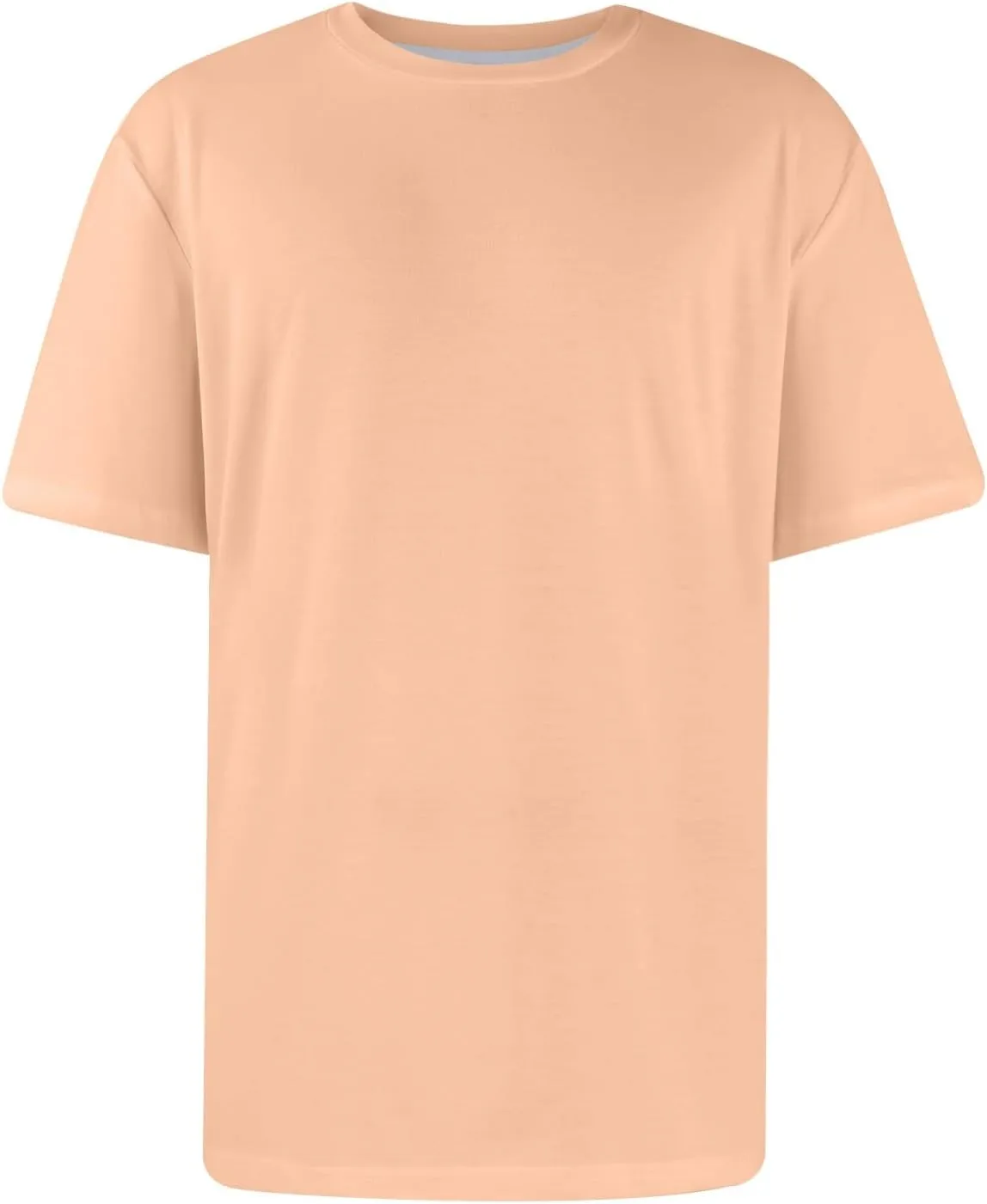 Men's T Shirts Short Sleeve Soft Crew Neck Lightweight Tee Shirts Casual Summer Basic Tops Men's Oversized Shirt