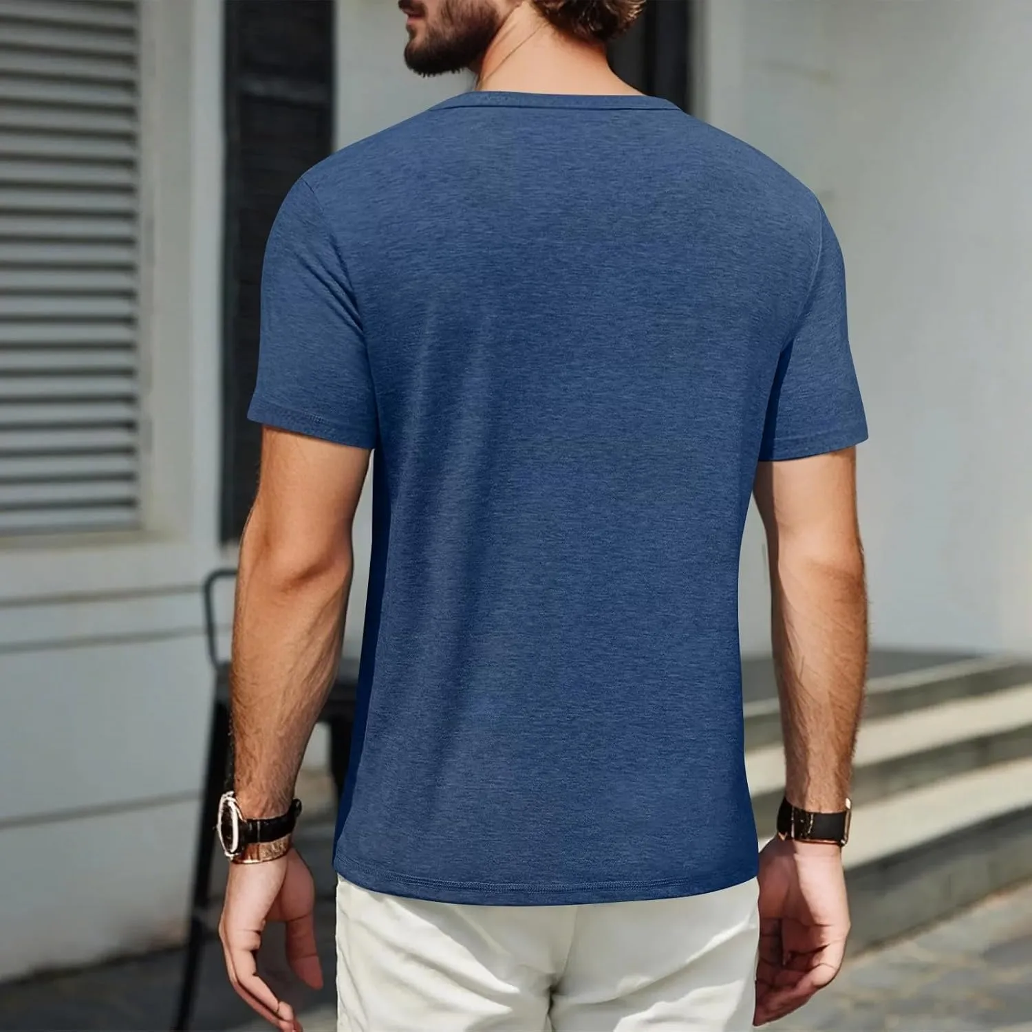 Men's T Shirts Short Sleeve Soft Crew Neck Lightweight Tee Shirts Casual Summer Basic Tops Men's Oversized Shirt