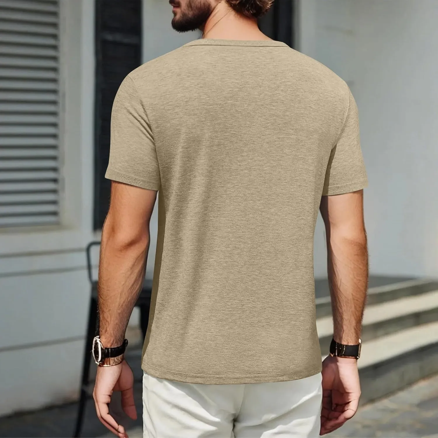 Men's T Shirts Short Sleeve Soft Crew Neck Lightweight Tee Shirts Casual Summer Basic Tops Men's Oversized Shirt