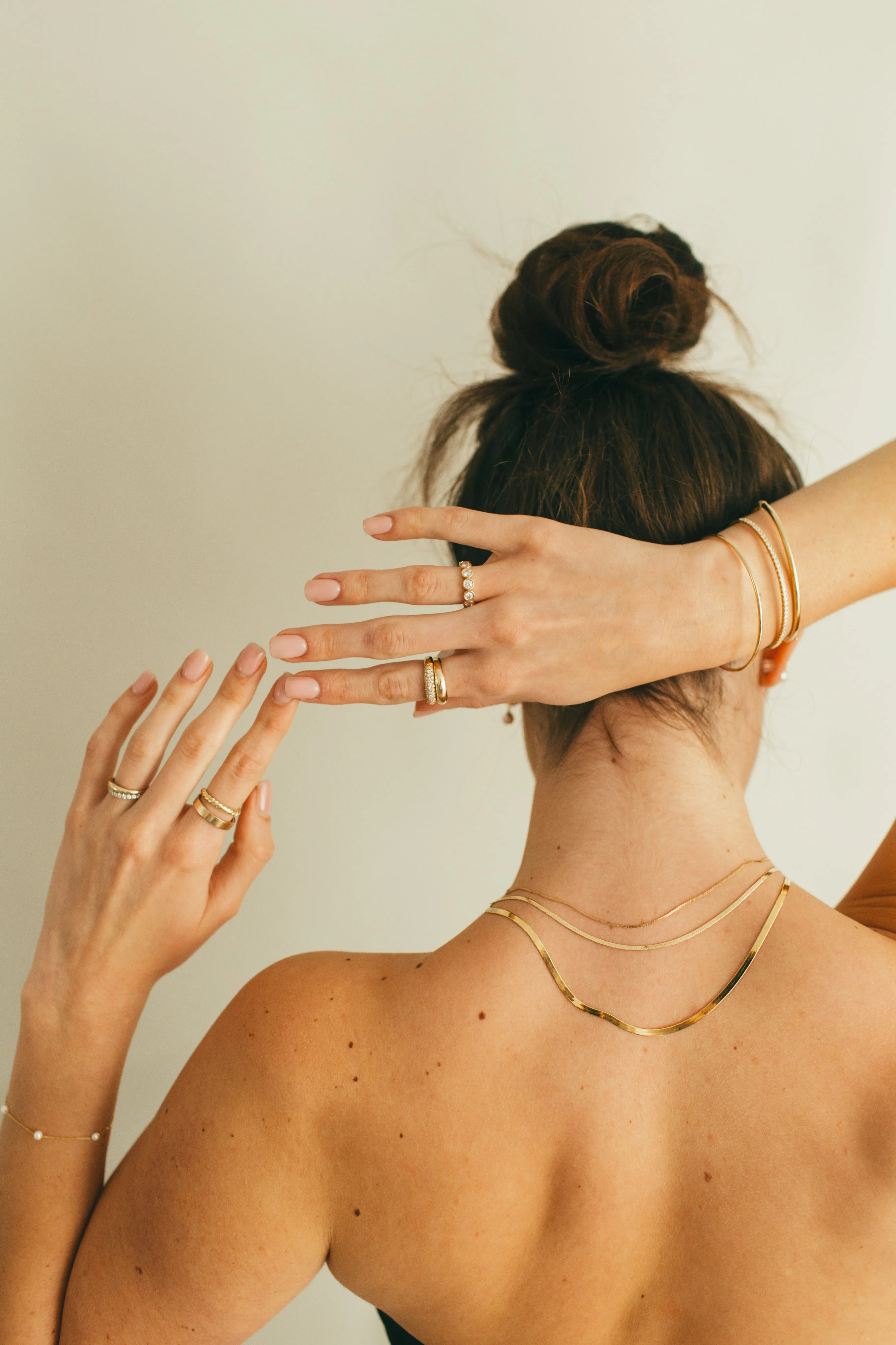 Mini Herringbone Necklace