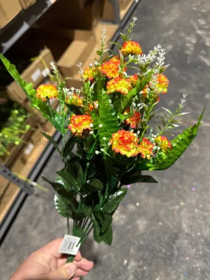Mini Mum Bush – 12 Stems – Orange 36343
