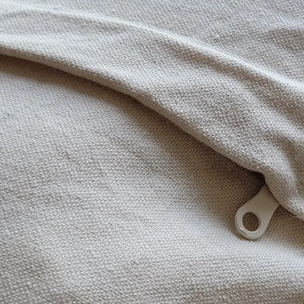 Neutral Mia Throw Pillow