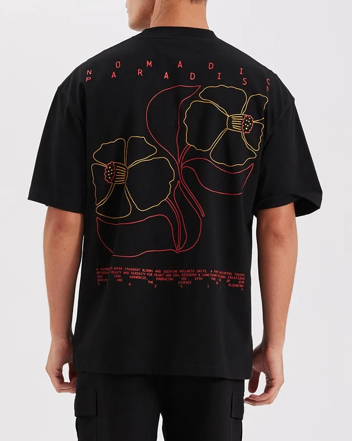 Nomadic Paradise Pollen Street Tee - Jet Black